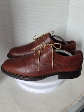 Cole Haan Men's Brown Leather Oxford Drwss Shoes Size 12D